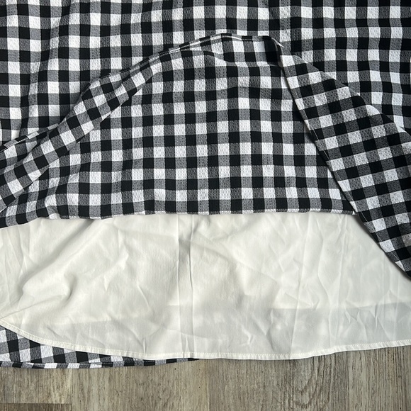 NWT Ann Taylor Factory gingham midi dress - Picture 5 of 9